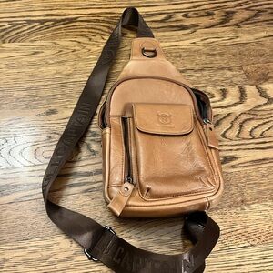 BullCaptain leather sling